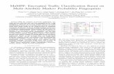 MaMPF: Encrypted Trafﬁc Classiﬁcation Based on Multi ...iwqos2018.ieee-iwqos.org/files/2018/05/MaMPF.pdflevel signatures to classify P2P application trafﬁc [19] while M. Roughan