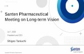 Santen Pharmaceutical Meeting on Long-term Vision · 1 day ago · Brand Communication Therapeutic patients Number of patients Diagnostic patients Number of patients Diagnostic patients