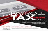 WEBINAR AND WEBINAR ON DEMAND(Health Care Reform) Extension of deadline to furnish Forms 1095-B and 1095-C Employer shared responsibility payment FAQs 2020 LEGISLATIVE AGENDA President