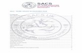 SACS - WORK UPDATE 05 DECEMBER 2018 Contents · SACS - WORK UPDATE 05 DECEMBER 2018 ... This is a new UK game meat marketing board that aims to deal with feathered game supply and