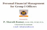 Personal Financial Management for Group I Officers Fin Mgt.pdf · •13(1)(e) Of Prevention of Corruption Act, 1988 ... Insurance Program Life Insurance & medical insurance Car, Property,