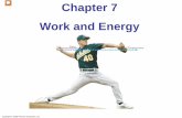 Chapter 7 Work and Energy Chapter Opener. …mxchen/phys1010901/LectureCh07.pdfChapter 7 Work and Energy Chapter Opener. Caption: This baseball pitcher is about to accelerate the baseball