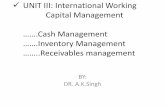 Cash Management …….Inventory Management ……..Receivables ...commerce.du.ac.in/web/uploads/e - resources 2020 1st/M.Com Sem … · that the cost of receivables borne by firm