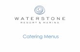 Events By Waterstone Resort & Marina… · Meeting Planner Packages All day beverage package with Freshly brewed Seattle's Best regular coffee, decaffeinated coffees, Artisanal Teas,