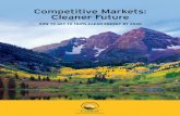 Competitive Markets: Cleaner Future consideration the emerging economic threats presented by climate