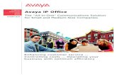 IP Telephony Contact Centers Avaya IP Office Servicestelephonesystems.com/pdfs/avayaip1.pdf · 200, or more, IP Office is the right choice. IP Office: Three key things to know Every