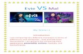 Evie VS Mal - Rockburn Extrasrockburnextras.weebly.com/uploads/2/4/3/6/2436689/selena_js_comparison.pdfFamily/Friends! They!are!best!friends!andconsider!eachother!sisters.! They!bothhave!the!same!friends!like!Jay!andCarlos.!Also