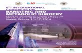 6TH INTERNATIONAL CONGRESS ON - IFSO · • Conversion of gastric bypass into sleeve gastrectomy or normal anatomy. • Proximalization of SADI-S for undernutrition. • Sleeve plication