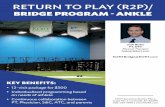 RETURN TO PLAY (R2P)/ - KORT...Consider referral to KORT Sports Performance Clinic/Bridge program around this phase Phase 4: High-level loading/return to competition *interpreted from