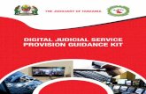 DIGITAL JUDICIAL SERVICE PROVISION GUIDANCE … JUDICIARY view.pdfsmooth and rapid adoption of remote hearing of cases and video conferencing. We must individually and collectively