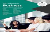 Deakin University 2020 Undergraduate Business booklet · operations of financial markets and institutions. Financial planning. Financial planners have the necessary breadth and depth