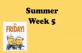 Summer Week 5...Find a quiet space in your house (if you can) and read the calm me script . Hopefully you are feeling quite relaxed and calm. Activity: What else can I do today? •Read