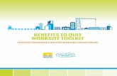 BENEFITS TO QUIT WORKSITE TOOLKITosceola.floridahealth.gov/programs-and-services... · About 70 percent of smokers want to quit,2 but quitting tobacco is tough. This toolkit is designed