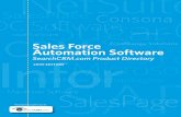 SalesForce AutomationSoftware Microsofcdn.ttgtmedia.com/searchCRM/downloads/SalesForce...SAP SUGARCRM ABOUT SEARCHCRM.COM METHODOLOGY NETSUITE NetSuiteCRM+ NetSuite CRM+’s online