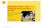 Automotive Fuels – The Challenge for Sustainable Mobility · Sugar cane . Corn . Wheat . FAME (blend with diesel) Ethanol (blend with gasoline) HVO ... if technical, consumer and