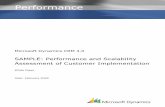 Performance - TheRecordXchange...Microsoft Dynamics CRM 4.0 Optimizing Performance Whitepaper, however it is expected that significant additional performance gains would be possible
