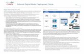 Schools Digital Media Deployment Guide · † Wide format support—Adobe Flash, Windows Media, H.264, QuickTime, etc. † Player Controls—Synchronized slides, advanced video and