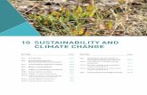 10 SUSTAINABILITY AND CLIMATE CHANGE · 2018-03-04 · Climate Change Adaptation Plan LXRA Climate Change Risk Assessment Framework International Drivers Paris Agreement LXRA Sustainability