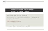 Abstractions for Life-Science Applications on Clouds · 2018-01-29 · • Clouds are about provisioning, grids are about federation • Fundamental challenges in logical and physical