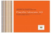Pacific Voices X1 - University of Otago...of Western Australia, and a Graduate Certificate in Tertiary Teaching from the University of the South Pacific. Arpana is a former lecturer