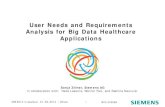 User Needs and Requirements Analysis for Big Data ...big-project.eu/sites/default/files/MIE2014 - User Needs and... · Big data revolution in healthcare is in a early stage • Several
