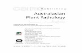Australasian Plant Pathologydelphacid.s3.amazonaws.com/9472.pdf · BDepartment of Biology, Faculty of Science, Mahidol University, Rama 6 Road, Bangkok 10400, Thailand ... indicated