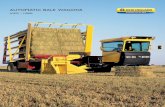 AUTOMATIC BALE WAGONSA Stack Command™ control system with a large digital display is easy to read and use. It includes a stack counter function and allows you to program and control