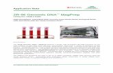 ZR-96 Genomic DNA MagPrep - ARDİ MED · 2015-12-24 · Application Note AUTOMATED DNA ISOLATION FROM ZYMO RESEARCH Conclusions High quality DNA (A 260 /A 230 > 1.8, A 260 /A 280