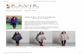 Moda Immagine - Winter 2015 · 2017-10-27 · Moda Immagine - Winter 2015 Moda Immagine produces an exclusive range of Italian knitwear, and has become a Ravir favourite both summer