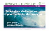 Cédric PHILIBERT Renewable Energy Division International ... · ©OECD/IEA 2013 IEA Wind Power Roadmap 2013 Update considers recent trends and revised long-term targets: By 2050,