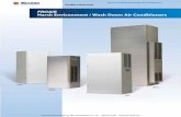 PH (FX ( PROAIR Harsh Environment / Wash Down Air …...Harsh Environment/Wash Down Air Conditioners CR23 1600 BTU/Hr. 469 Watts CR29 2200 and 4000 BTU/Hr. 645 and 1172 Watts CR43