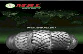 PRODUCT RANGE 2017 - MRL Tyreskirti mim 149 kesari mim 115 jai kisan junior mim 167 m95 mim 185 mahaveer mim 176 dabang adv implement tyres 6.00-20 all sizies available in various