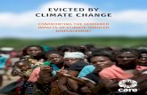 EVICTED BY CLIMATE CHANGE · Slow-onset disasters: Droughts and rising sea levels The dangerous journey of migration 3. How climate change exacerbates displacement drivers Climate