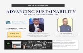 JOIN THE IICA MASTERCLASS ADVANCING …...2020/04/27  · ADVANCING SUSTAINABILITY THE ROLE OF INDEPENDENT DIRECTORS PROF. UTKARSH MAJMUDAR Visiting Faculty, IIM Bangalore, Udaipur,