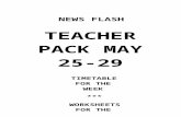 NEWS FLASH - newsmagmedia.ienewsmagmedia.ie/documents/NF TEACHER PACK MAY 2…  · Web viewWORD WORKOUT. 1. DAILY 2-MINUTE QUIZ. 2. DAILY MENTAL MATHS. 3. DAILY MAGIC SQUARE. A 10-question