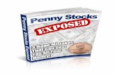 The Truth About Penny Stocks : Penny Stock …...Penny stocks have truly become the Wild West of the investment world. I like to compare it to a modern day “Gold Rush”, with everyone