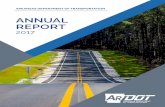 ANNUAL REPORT - Arkansas Department of …...8 9 TOP 10 CONTRACTS of 2017 TOP 10 CONTRACTS AWARDED IN 2017 RANK ROUTE COUNTY AMOUNT 1 Interstate 530 Jefferson $67,232,300 2 U.S. Highway