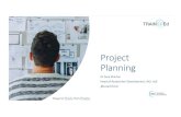 Project Planning · 100% Rule • A WBS includes 100% of the work defined by the project scope and captures ALL deliverables – Includes any project management required ! • The