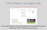 How to Translate - TeamSideline.com United... · Always translate English Spanish Translate Ca ncel G) Not secure Translated Casa OKC unEIFC Prcvanas —a CXC Rae OKC PARKS OKC United