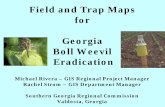 Field and Trap Maps for Georgia Boll Weevil Eradication · • Inspectors marked on map books where cotton is being planted in 2011, drew on web and recorded approximate acreage,