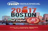 SVIN 2017 SUPPORT AND EXHIBIT PROSPECTUS Meeting/2017...11:00am-11:20am Neuroanatomy of rainstem Stroke Syndromes Louis aplan, MD 11:20am - 11:35am FDA Approval for a PFO losure Device