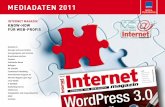 internet magazin know-how für web-profisportal.pressrelations.de/mediadaten/Mediadaten_Internet_Magazin_2… · Internet Magazin ist die Zeitschrift für private und berufliche Webdesigner,