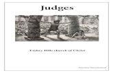 Judges Course Content - Embry Hills · Jair 10:3 1100 Jephthah 12:7 1070 Ibzan 12:9 1070 Elon 12:11 1070 Abdon 12:14 1070 Samson 15:20 1070 Eli I Sam 4:18 1100 Samuel I Sam 7:15 1060