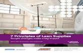 7 Principles of Lean Supplies - MSC Industrial Direct...elimination. Practicing what we preach. Kimberly-Clark Professional* is a major global manufacturer ourselves. As part of our
