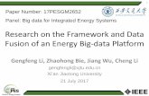 Research on the Framework and Data Fusion of an Energy Big-data … · 2017-08-25 · Research on the Framework and Data Fusion of an Energy Big-data Platform Gengfeng Li, Zhaohong
