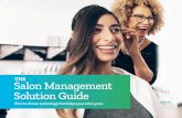 The Salon Management Solution Guide - Zenoti · • Customer Loyalty and Retention • Managing a Growing Business ... ment applications can cost-effectively deliver business-manage-ment