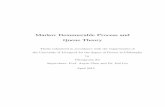 Markov Denumerable Process and Queue Theory · 2017-12-13 · Markov Denumerable Process and Queue Theory Thesis submitted in accordance with the requirements of the University of