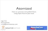 Atomized - The Apache Software Foundationpeople.apache.org/~jim/ApacheCons/ApacheCon2006... · Atom as a publishing protocol • “Application-level protocol for publishing and editing