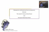 Management and Educational Success Agreement Between The ...evergreen.lbpsb.qc.ca/documents/SuccessPlanMgmtAgreement.pdf · Our Success Plan has been developed with input from stakeholders,