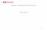 BRAC Safeguarding Policy Safeguarding Policy-website.pdf · secondary safeguarding mechanisms, like the selection and training of personnel, supervising and monitoring activities,